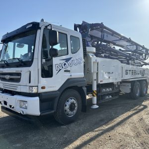 Автобетононасос STEELUS SPT38Z4 на шасси Daewoo Novus