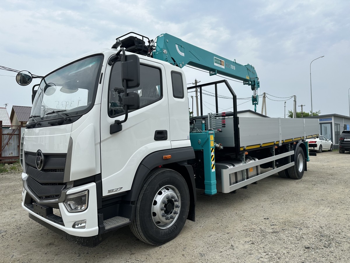 Бортовая с КМУ на шасси FOTON AUMARK EST M18 R